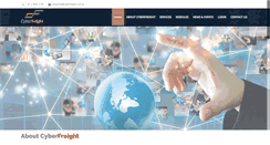 Desktop Screenshot of cyberfreight.com.au